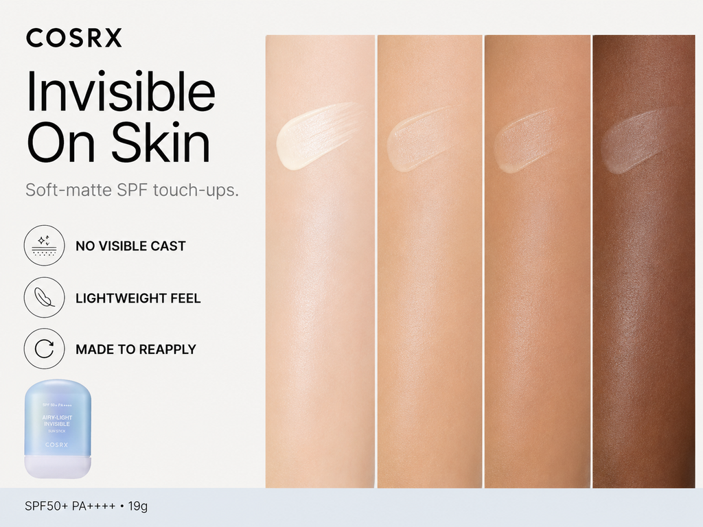 COSRX Airy-Light Invisible Sun Stick SPF50+ PA++++ – 19g