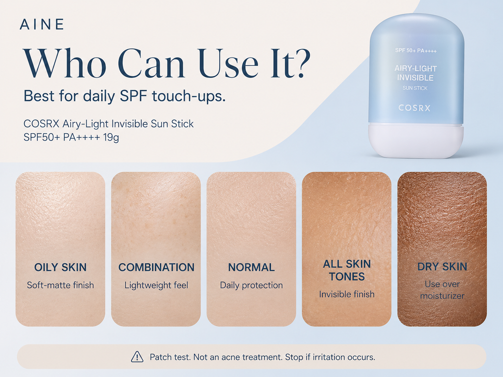 COSRX Airy-Light Invisible Sun Stick SPF50+ PA++++ – 19g