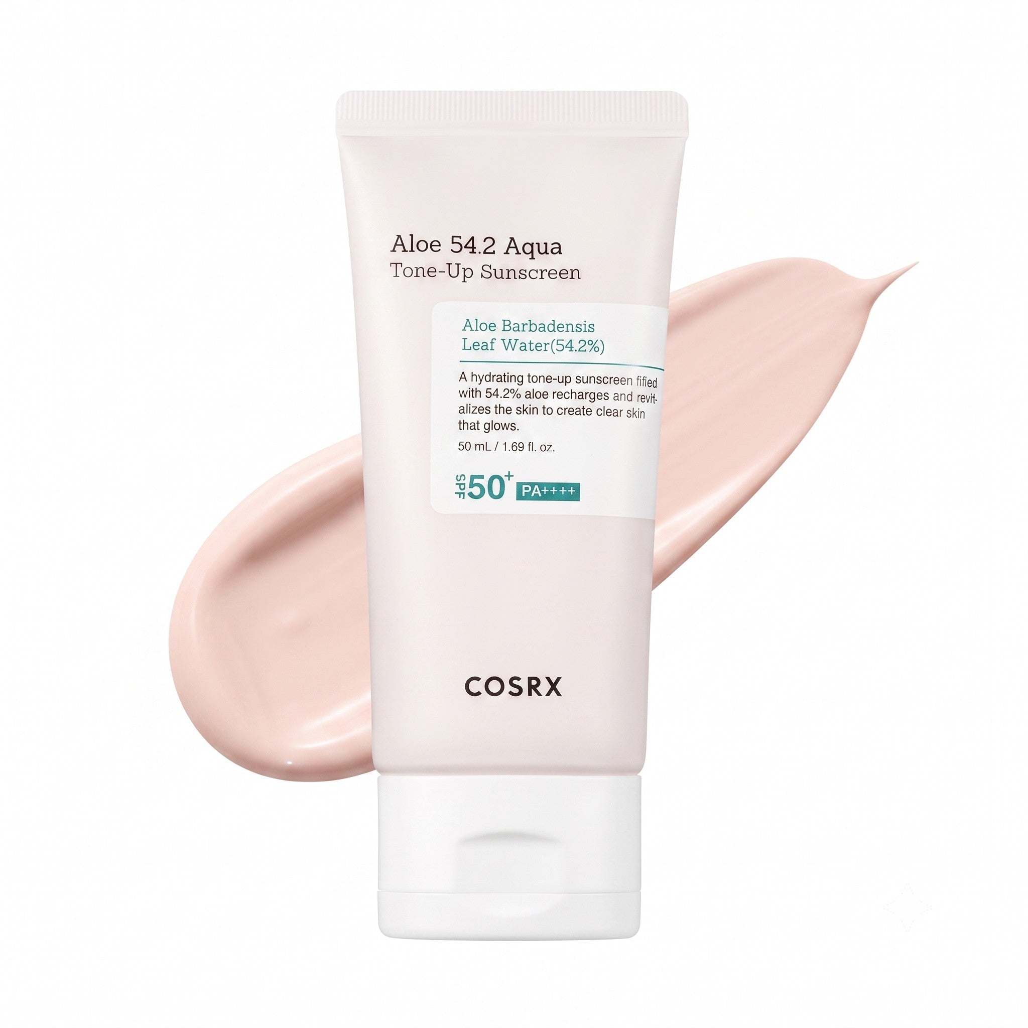 COSRX Aloe 54.2 Aqua Tone-Up Sunscreen SPF50+ PA++++ – 50ml